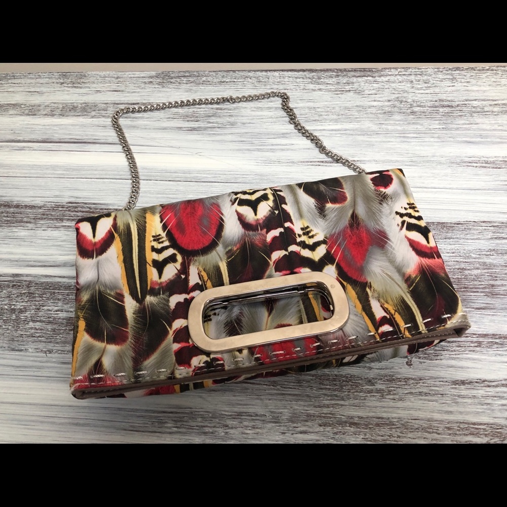 Sondra Roberts clutch with removable strap NWOT